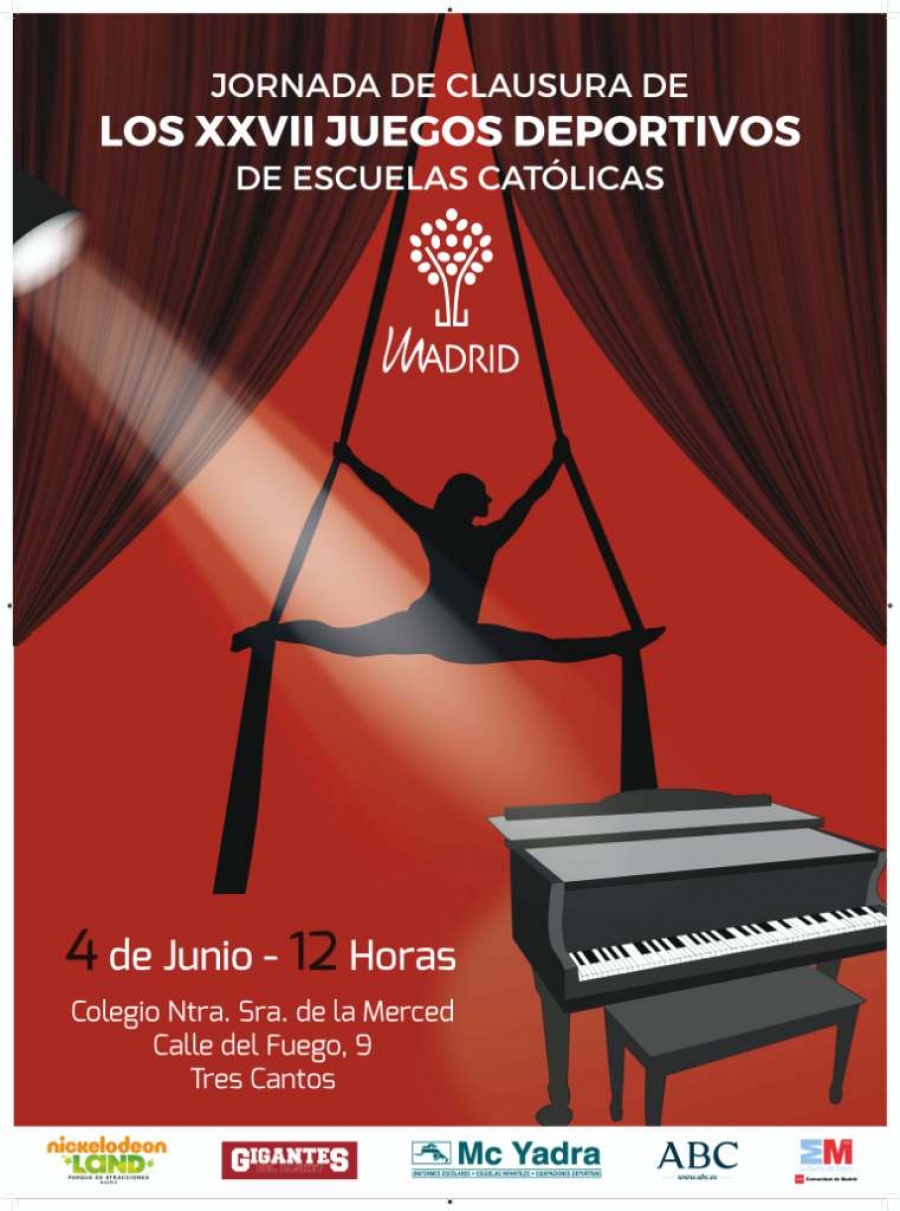 Clausura de los XXVII Juegos Deportivos de Escuelas Cat&oacute;licas de Madrid