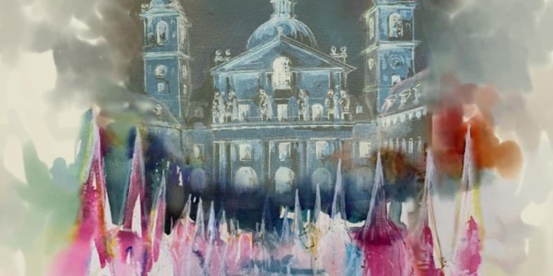 La bas&iacute;lica del Real monasterio de San Lorenzo de El Escorial acoge un concierto m&uacute;sica sacra ofrecido por la Escolan&iacute;a