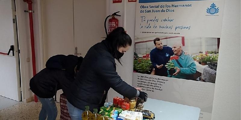 San Juan de Dios multiplica esfuerzos para que ning&uacute;n hogar se quede sin alimentos