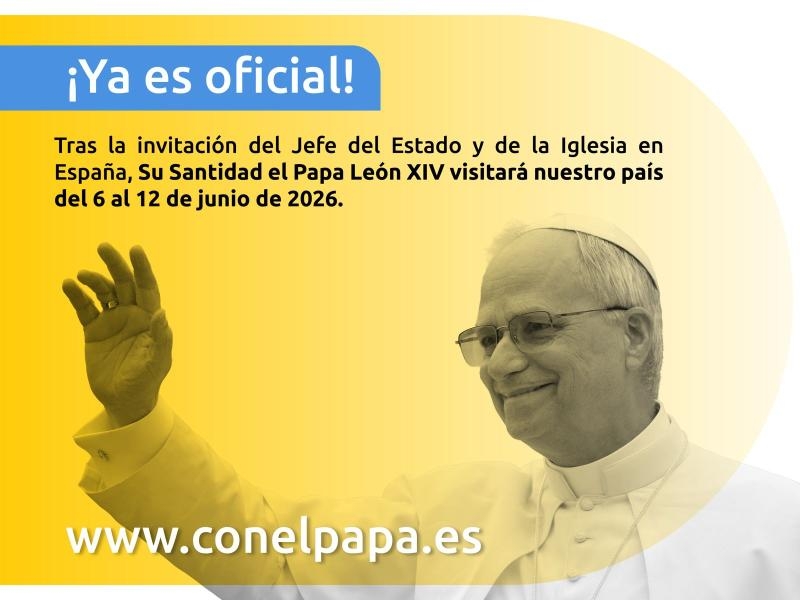 La Santa Sede confirma el viaje apost&oacute;lico del Papa a Espa&ntilde;a