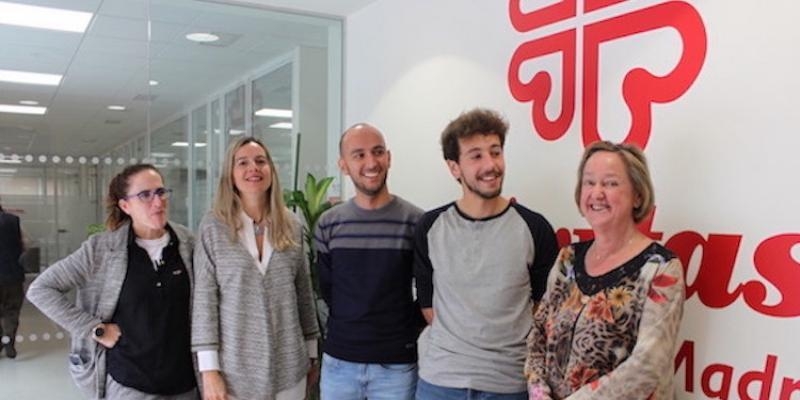 J&oacute;venes del Cuerpo Europeo de Solidaridad comienzan su voluntariado en C&aacute;ritas Diocesana de Madrid
