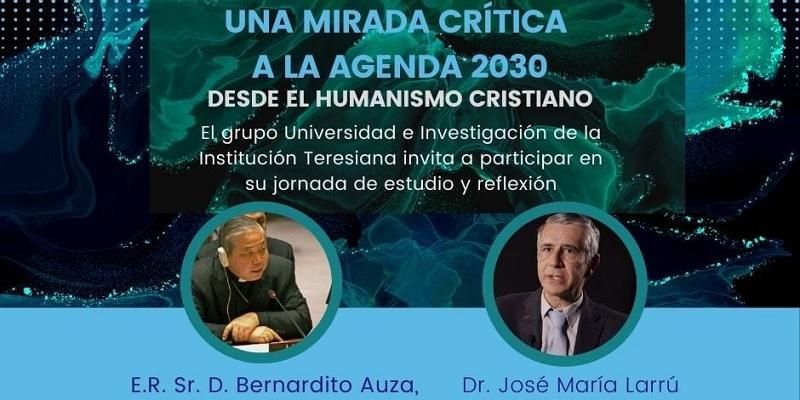 El nuncio Bernardito Auza y Jos&eacute; Mar&iacute;a Larr&uacute; aportan 'Una mirada cr&iacute;tica a la Agenda 2030 desde el humanismo cristiano'
