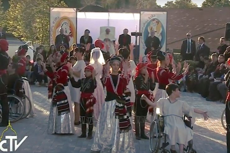 El Papa a los camilianos de Tiflis: 'Las obras de caridad son testimonio de comuni&oacute;n'