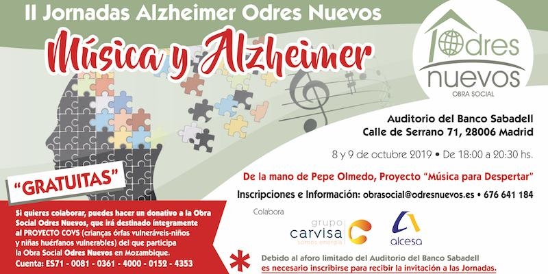 La Obra Social Odres Nuevos organiza las II jornadas de Alzheimer