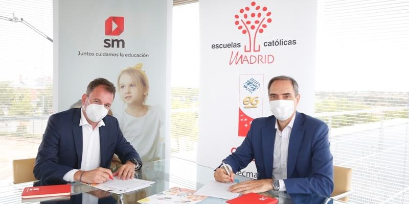 Escuelas Católicas de Madrid firma con SM un acuerdo de colaboración para formar y asesorar al profesorado