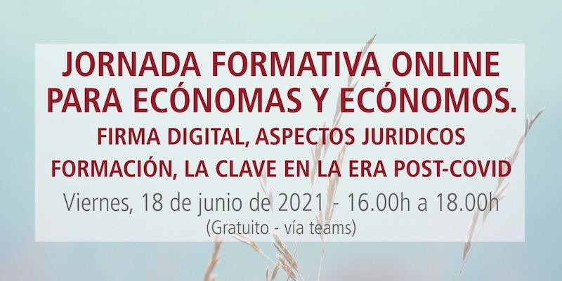 El ITVR organiza una jornada formativa para ec&oacute;nomos en modalidad virtual