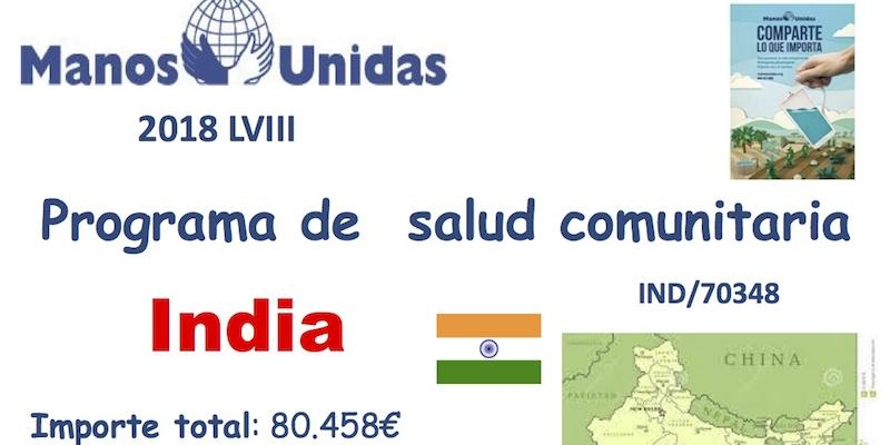 Parroquias de la Vicar&iacute;a VII financian un proyecto de Manos Unidas en India