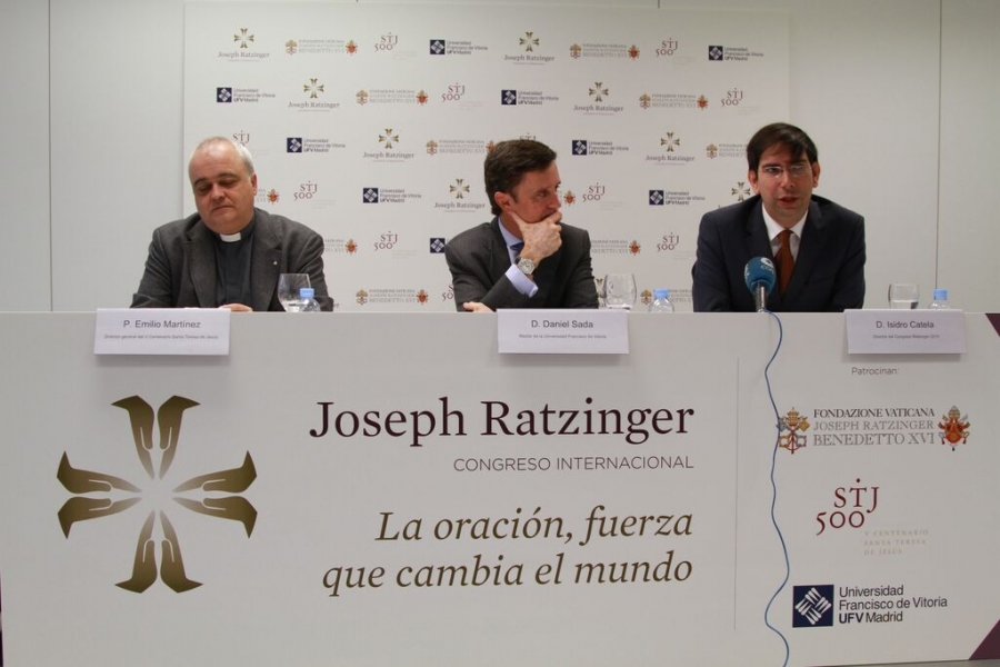 La fundaci&oacute;n vaticana Joseph Ratzinger-Benedicto XVI celebra un congreso en Madrid para analizar la oraci&oacute;n desde la ciencia y la teolog&iacute;a
