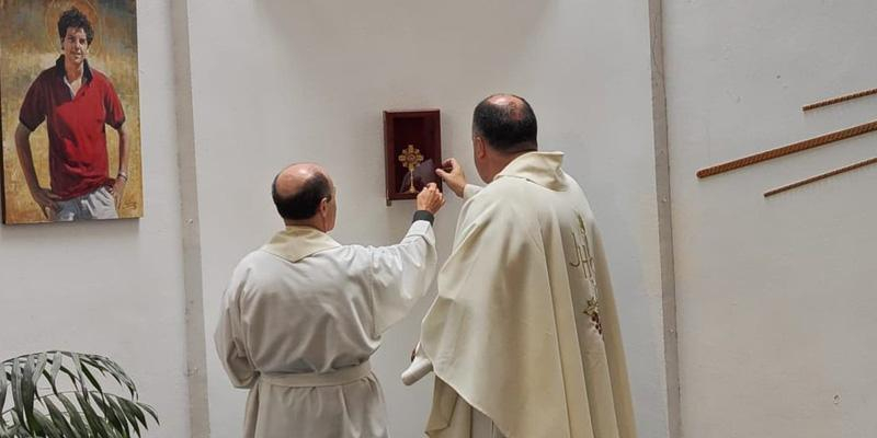 Quique Cabrera, párroco de San Eulogio: «La reliquia de Carlo Acutis es un auténtico regalo de Dios»