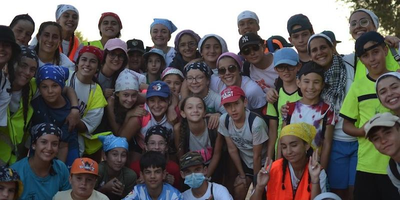 Imagen de los participantes en el campamento del año pasado