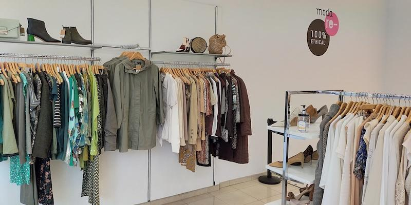 Nuevo c&oacute;rner del proyecto Textil Moda Re- en el Centro Comercial de Alcampo de Fuenlabrada