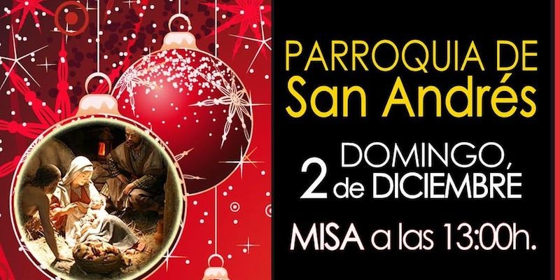 San Andr&eacute;s Ap&oacute;stol inicia el Adviento con su tradicional t&oacute;mbola ben&eacute;fica y cocido solidario