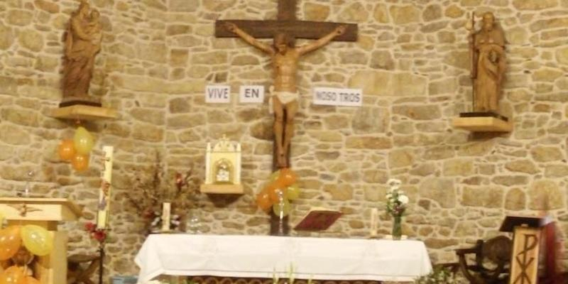 Santiago Ap&oacute;stol de Mangir&oacute;n acoge una solemne Eucarist&iacute;a en honor al titular del templo, patrono de la localidad