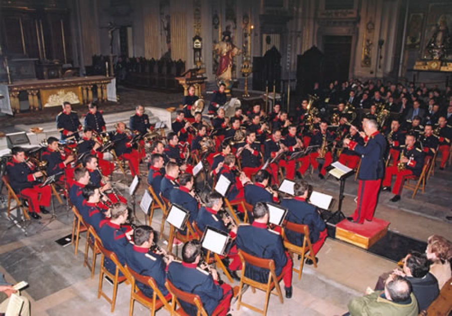 Concierto de marchas procesionales en la bas&iacute;lica de San Miguel