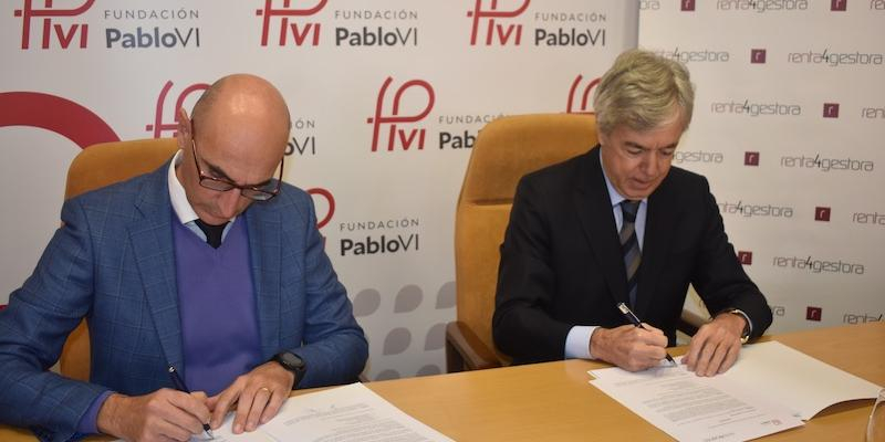 La Fundaci&oacute;n Pablo VI y Renta 4 Gestora lanzan un nuevo fondo &eacute;tico para dar oportunidades de formaci&oacute;n
