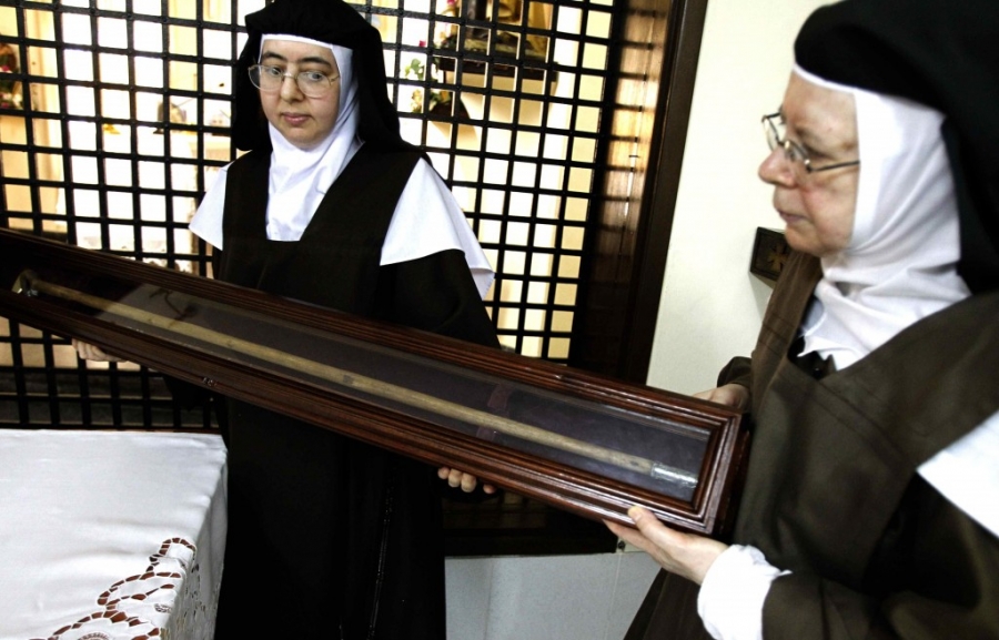 El Papa recibe este mi&eacute;rcoles el bast&oacute;n de santa Teresa de &Aacute;vila
