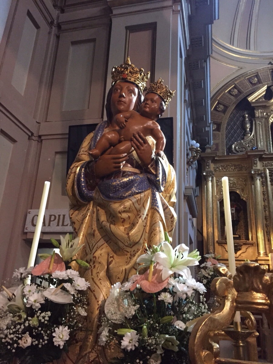 La parroquia Cristo de la Victoria acoge a la Virgen de la Almudena en su visita a la Vicaría VII