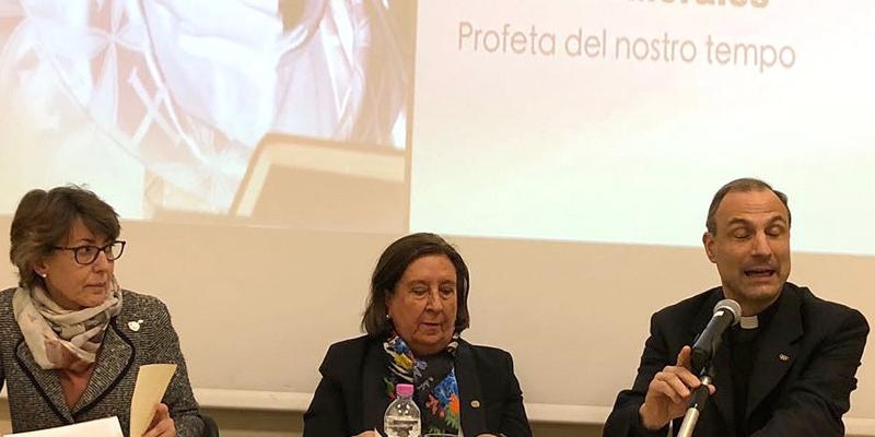 Lydia Jim&eacute;nez participa en la acci&oacute;n de gracias por la declaraci&oacute;n de las virtudes heroicas del padre Tom&aacute;s Morales