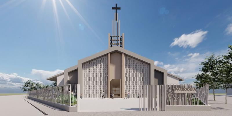 El cardenal Osoro bendice y coloca la primera piedra de San Josemar&iacute;a de Aravaca en el marco de su fiesta patronal