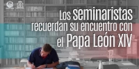 Omar Barroso, seminarista: &laquo;La mirada del Papa Le&oacute;n XIV te traspasa y te da una esperanza enorme&raquo;