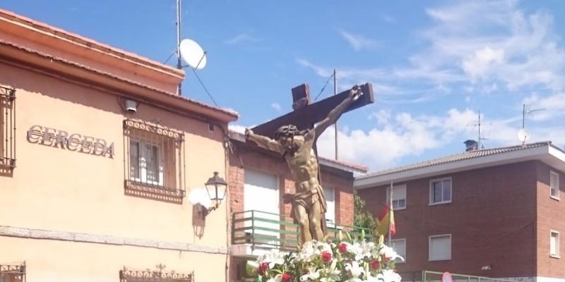 Cerceda honra al Sant&iacute;simo Cristo de la Esperanza con Misa y procesi&oacute;n