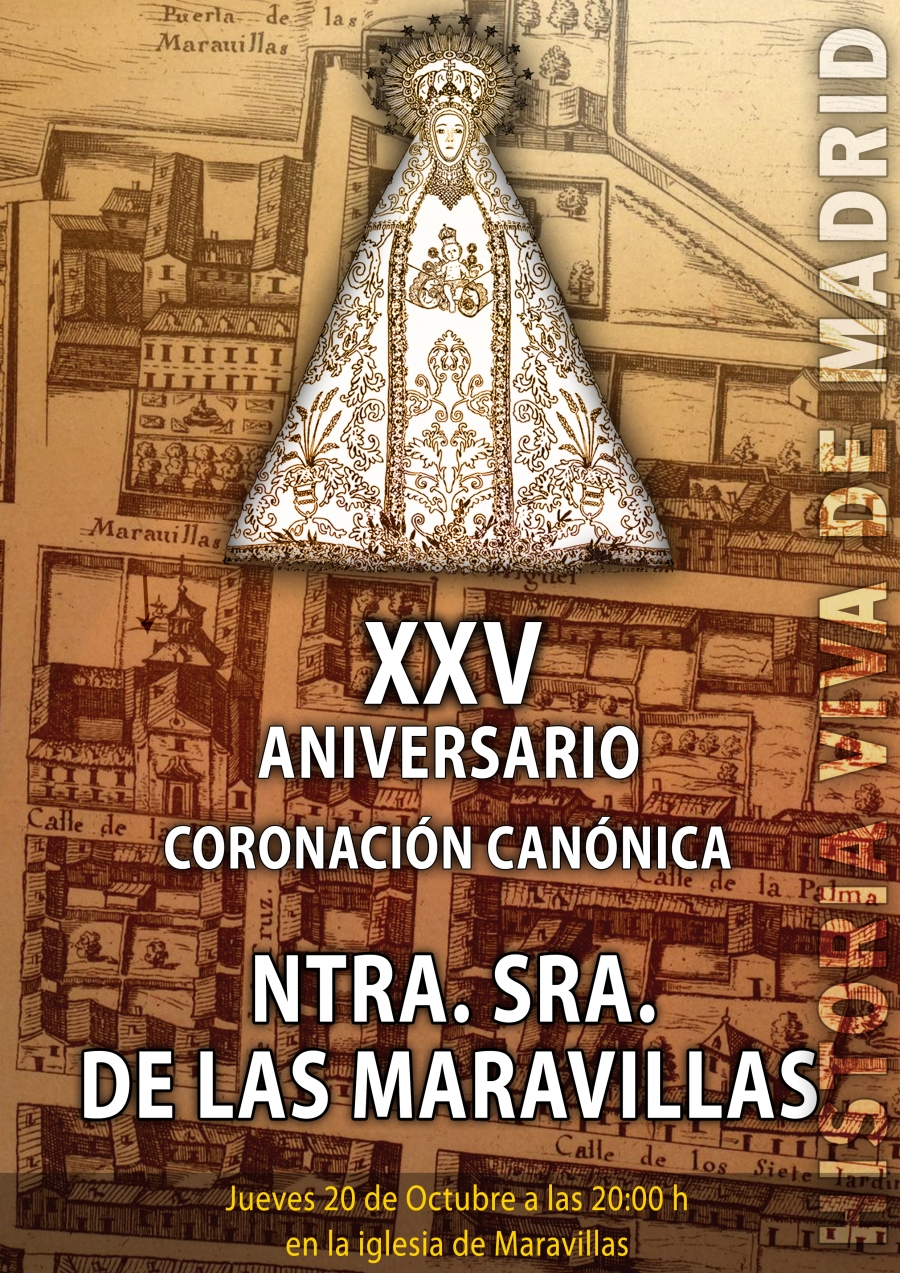 25 aniversario de la coronaci&oacute;n can&oacute;nica de la Virgen de las Maravillas
