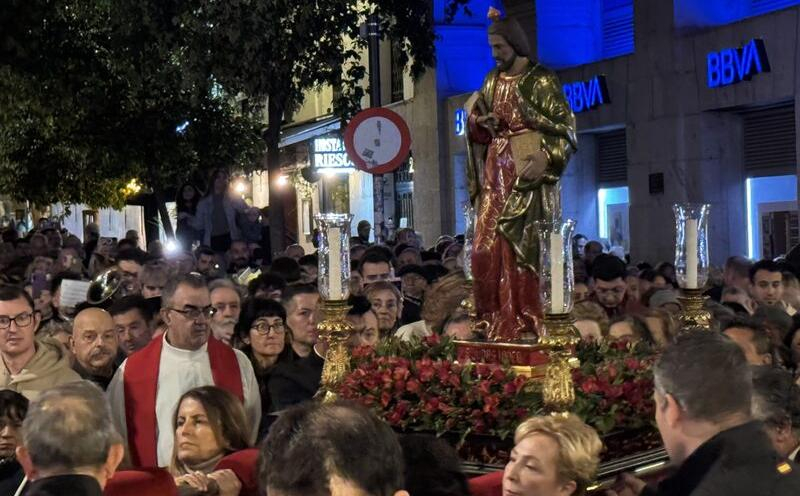 Alberto Andrés, párroco de Santa Cruz, ante la procesión de san Judas Tadeo: «Es una ocasión para manifestar la fe del pueblo en la intercesión del santo, patrono de las causas difíciles y desesperadas»