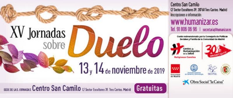 Los religiosos Camilos organizan las XV jornadas sobre duelo