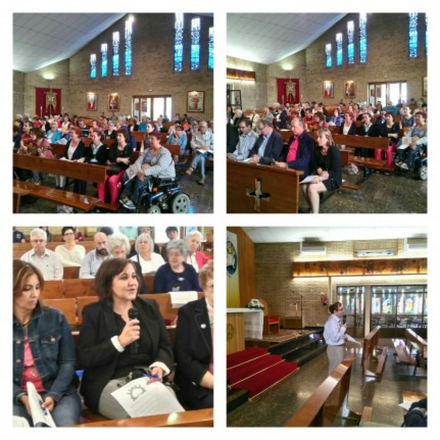 Celebrado el encuentro de voluntariado de Cáritas Vicaría IV en la parroquia Nuestra Señora de la Misericordia