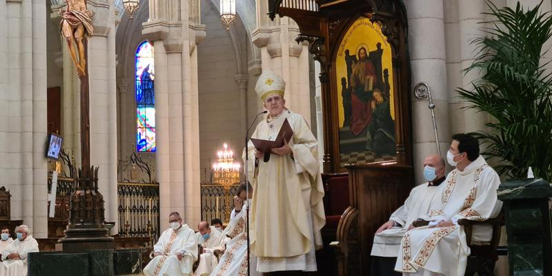El arzobispo agradece a C&aacute;ritas Diocesana c&oacute;mo manifiesta la &laquo;cercan&iacute;a de Jes&uacute;s&raquo;