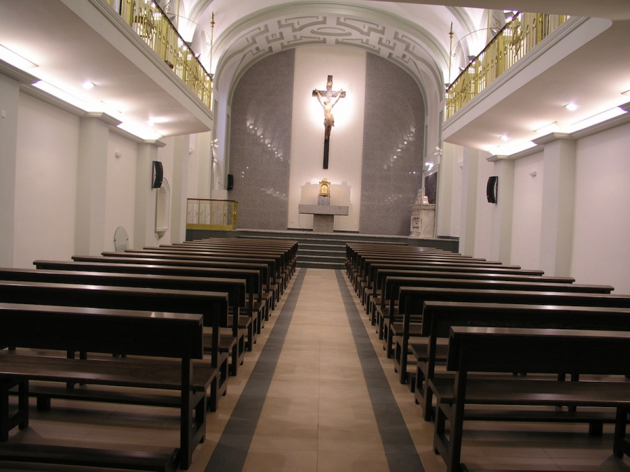 La capilla de Hermandades del Trabajo acoge la oraci&oacute;n mensual por el mundo del trabajo