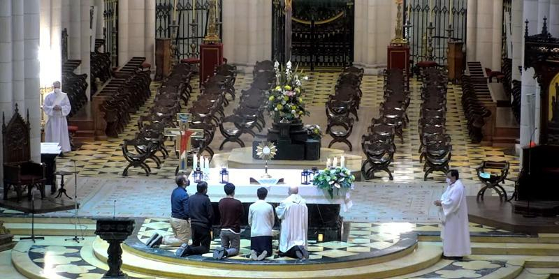 «Aquí estamos, Señor, para construir y ser tus pies, tus brazos, tus manos, tus ojos, tu boca»