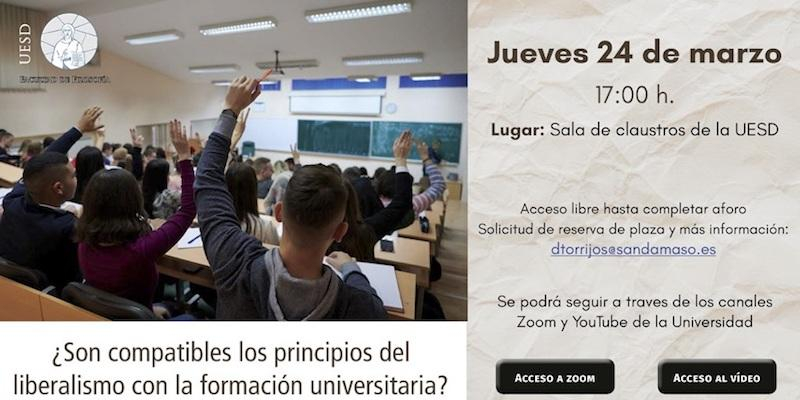 Mar&iacute;a Jos&eacute; Garc&iacute;a Castillejos imparte este jueves en San D&aacute;maso una ponencia sobre la libertad acad&eacute;mica en el aula