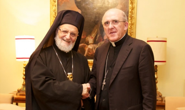 El Arzobispo de Madrid recibe al Patriarca de la Iglesia Greco-Católica  Melquita - Archidiocesis de Madrid