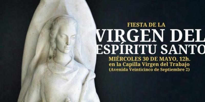 Cristo Sacerdote despide mayo con la fiesta de la Virgen del Espíritu Santo