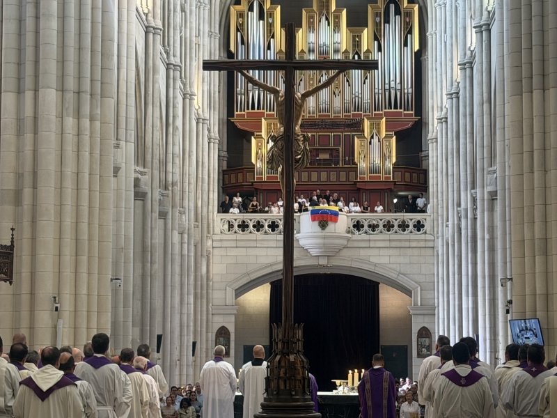 El cardenal Cobo pide que Madrid no se olvide de Venezuela: &laquo;Dios no comparte nuestras l&aacute;grimas desde lejos sino que las comparte&raquo;