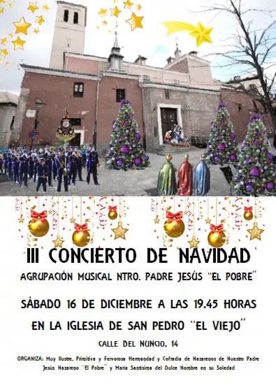 III concierto de Navidad de la banda de Jes&uacute;s el Pobre