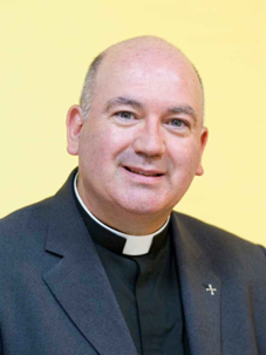 Manuel Gonz&aacute;lez L&oacute;pez-Corps en el AULA en la Parroquia de San Germ&aacute;n