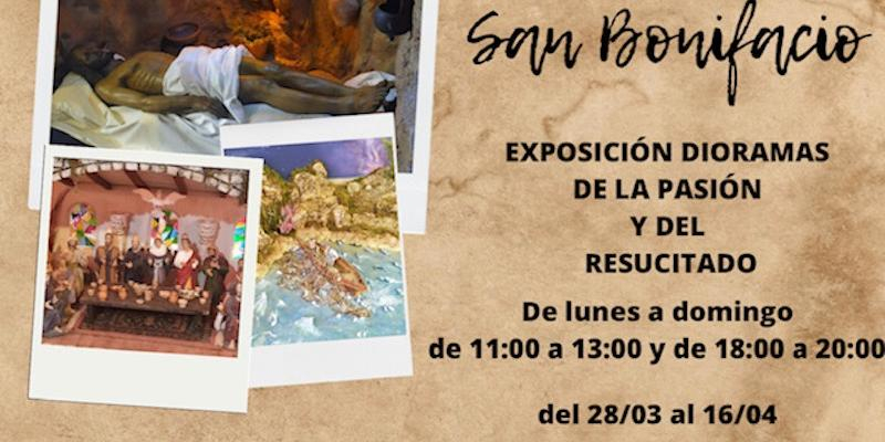 San Bonifacio acoge hasta el segundo domingo de Pascua una exposición de dioramas de la Pasión y del Resucitado
