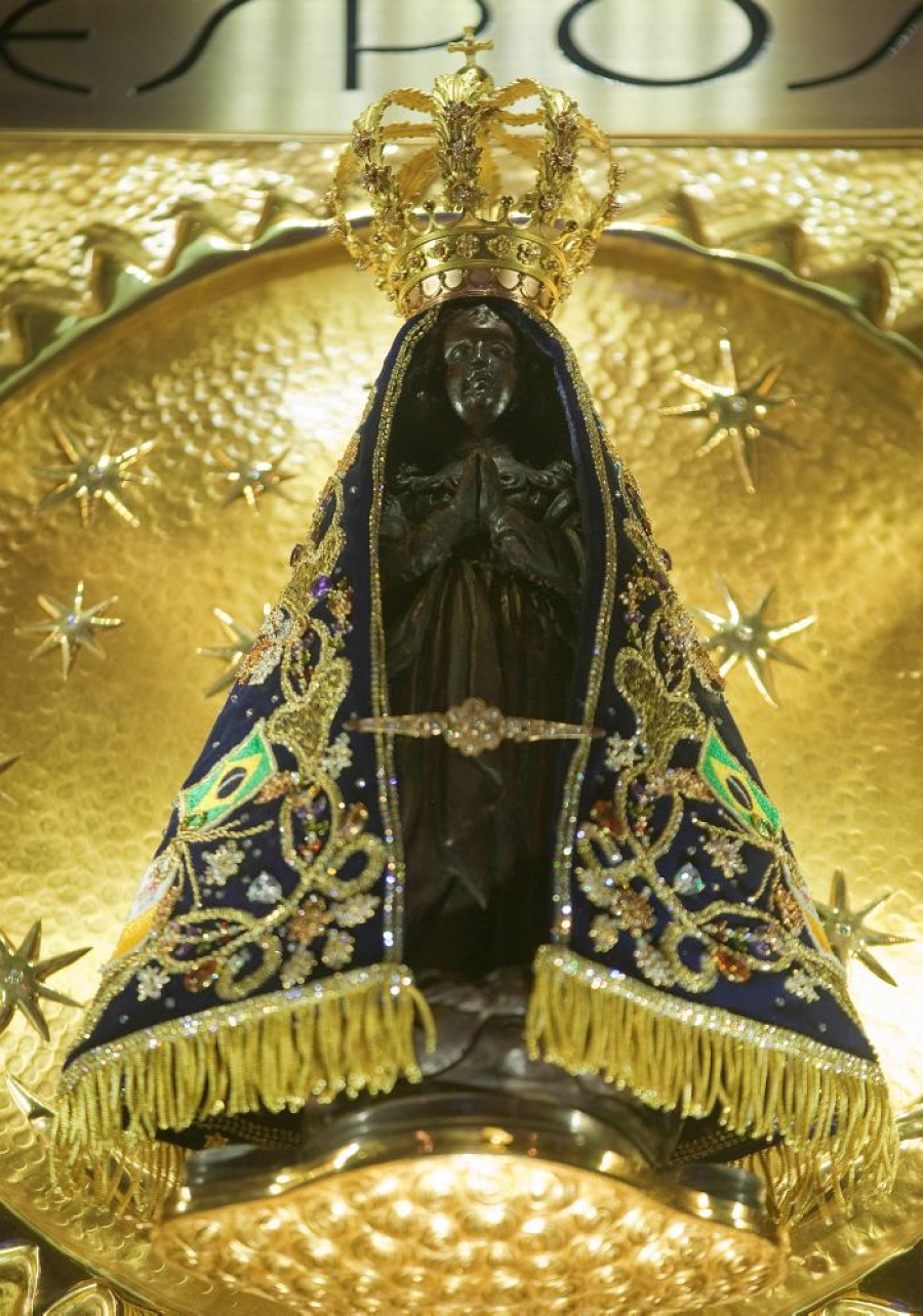 La Virgen de Aparecida ser&aacute; entronizada en el Santuario de F&aacute;tima