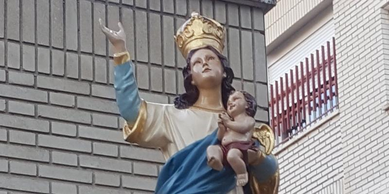 Reina de los &Aacute;ngeles, de Pozuelo de Alarc&oacute;n, prepara con un triduo la fiesta de la patrona de la Colonia de los &Aacute;ngeles