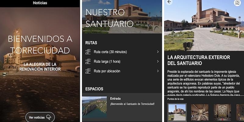 Nueva aplicaci&oacute;n de Torreciudad para tel&eacute;fonos m&oacute;viles