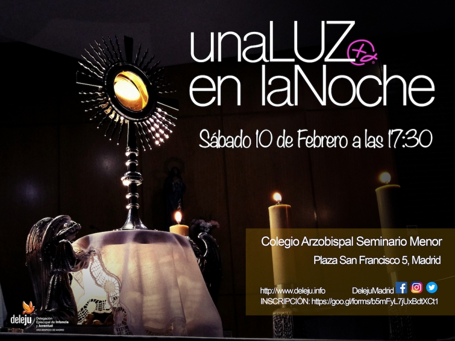 El Colegio Arzobispal y San Andr&eacute;s Ap&oacute;stol acogen la nueva sesi&oacute;n de 'Una luz en la noche'