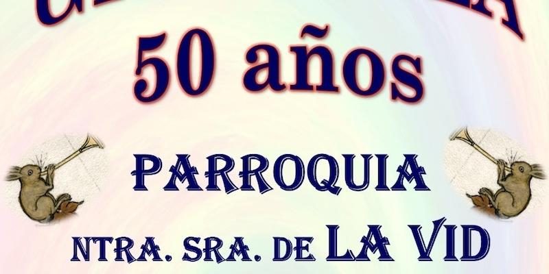 Nuestra Se&ntilde;ora de la Vid celebra en el Teatro Auditorio Adolfo Marsillach la gala conmemorativa de sus bodas de oro
