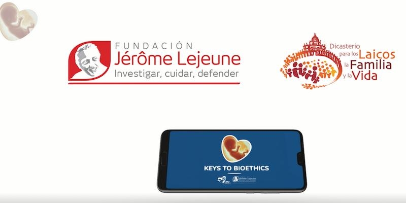La Fundación Jérôme Lejeune y el Dicasterio para los Laicos, la Familia y la Vida lanzan la App &#039;Keys to Bioethics&#039; con motivo de la JMJ de Panamá
