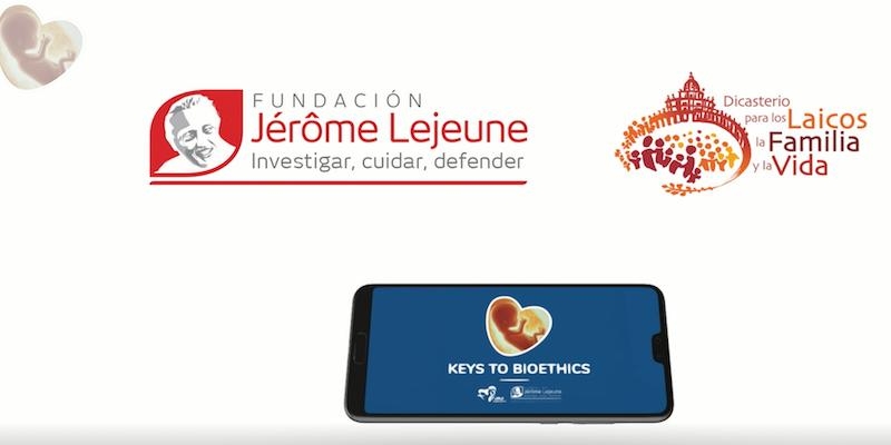 La Fundaci&oacute;n J&eacute;r&ocirc;me Lejeune y el Dicasterio para los Laicos, la Familia y la Vida lanzan la App 'Keys to Bioethics' con motivo de la JMJ de Panam&aacute;