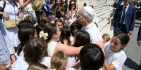 Un viaje de Primera Comuni&oacute;n a Roma para ver al Papa y tener una experiencia de Iglesia: &laquo;&iquest;Podemos abrazarle?&raquo;