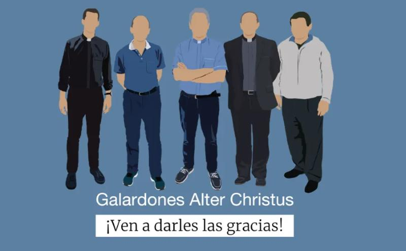 Los sacerdotes madrile&ntilde;os Pablo Seco y Gabriel Antonio G&oacute;mez reciben el galard&oacute;n Alter Christus 2024