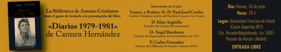 La BAC presenta 'Diarios 1979-1981' de Carmen Hern&aacute;ndez