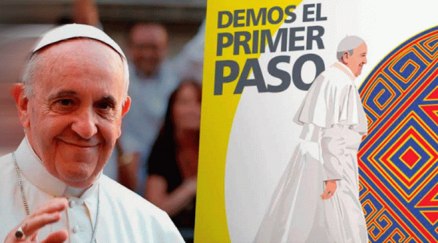 Sitio web oficial de la visita del Papa Francisco a Colombia